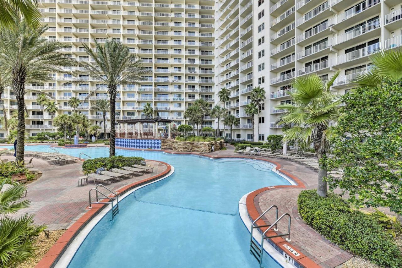 Beachfront Pcb Condo With Ocean View, Pool Access! Panama City Beach Bagian luar foto