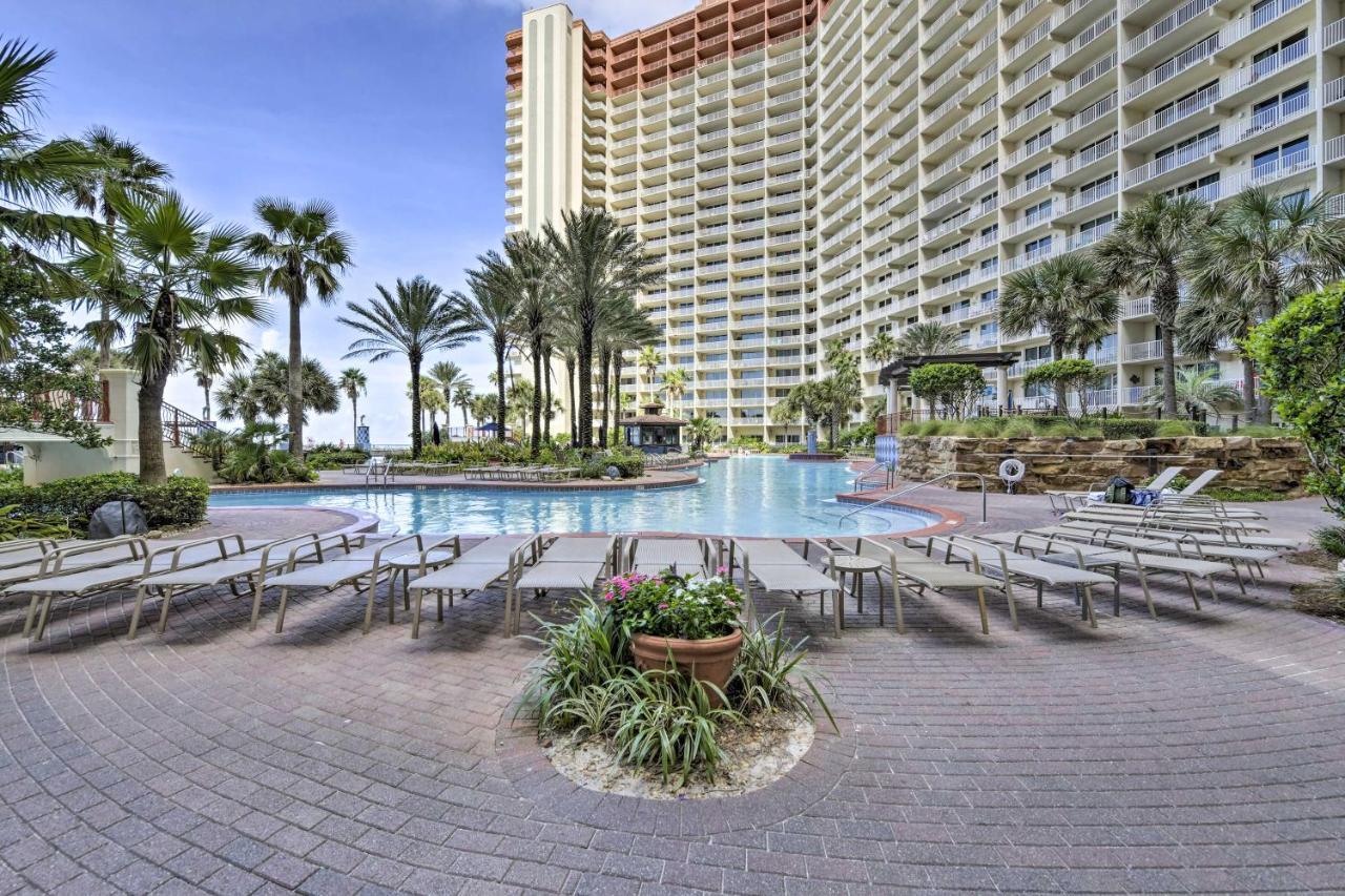 Beachfront Pcb Condo With Ocean View, Pool Access! Panama City Beach Bagian luar foto