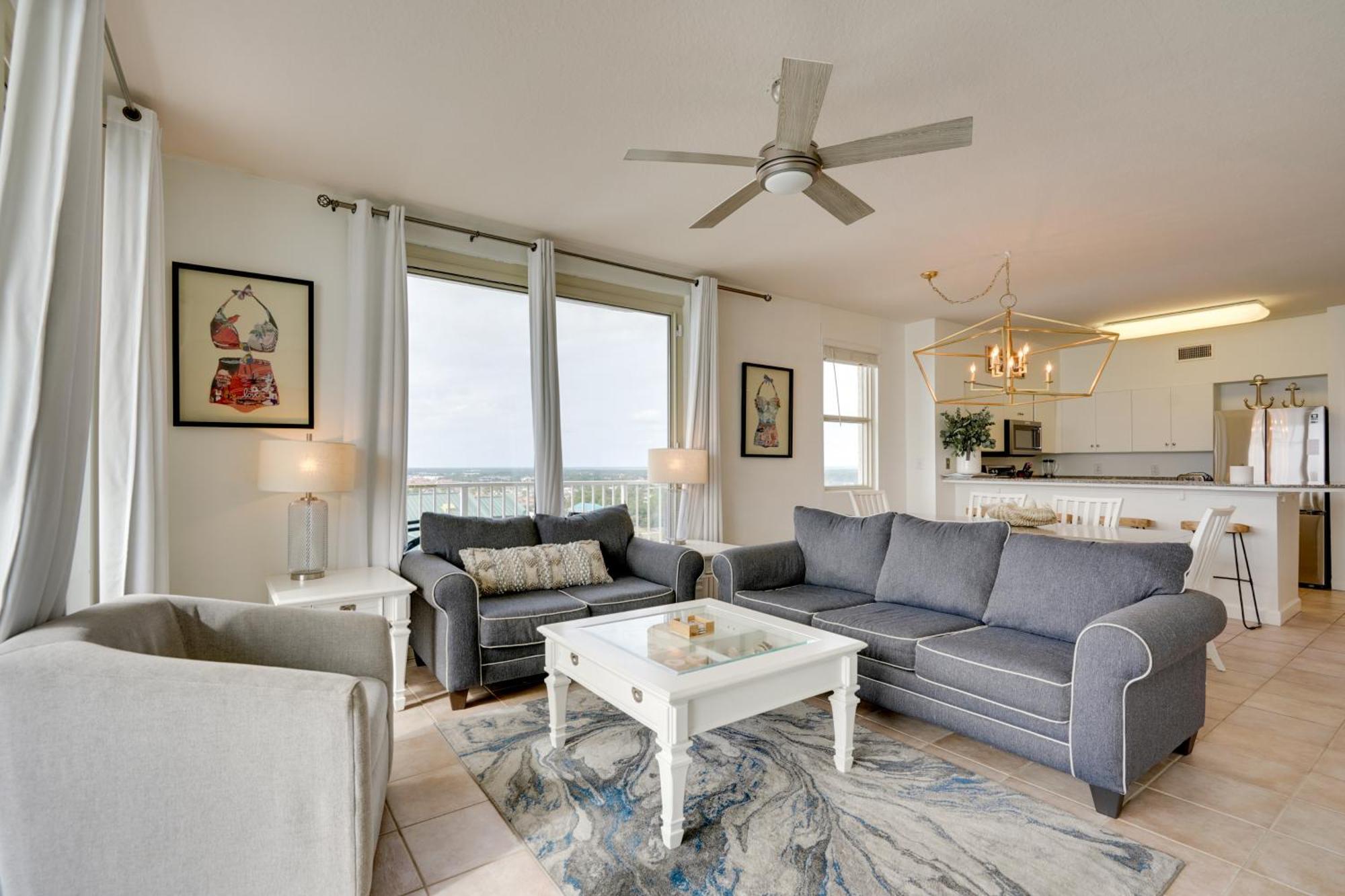 Beachfront Pcb Condo With Ocean View, Pool Access! Panama City Beach Bagian luar foto