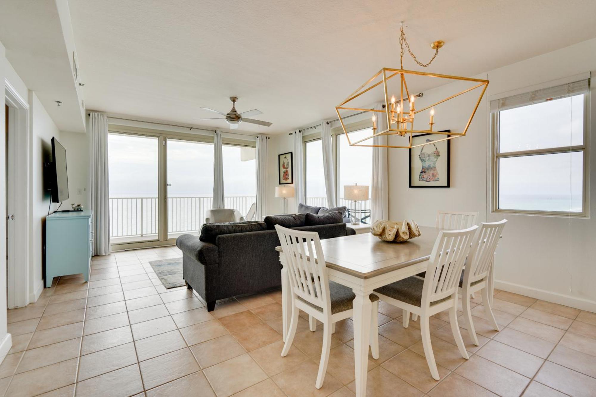 Beachfront Pcb Condo With Ocean View, Pool Access! Panama City Beach Bagian luar foto